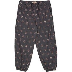 Wheat Trousers Malou Lined - black flowers
